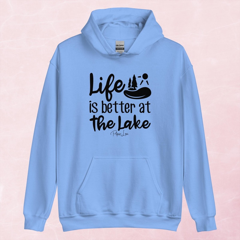 Life Is Better At The Lake Graphic Hoodie
