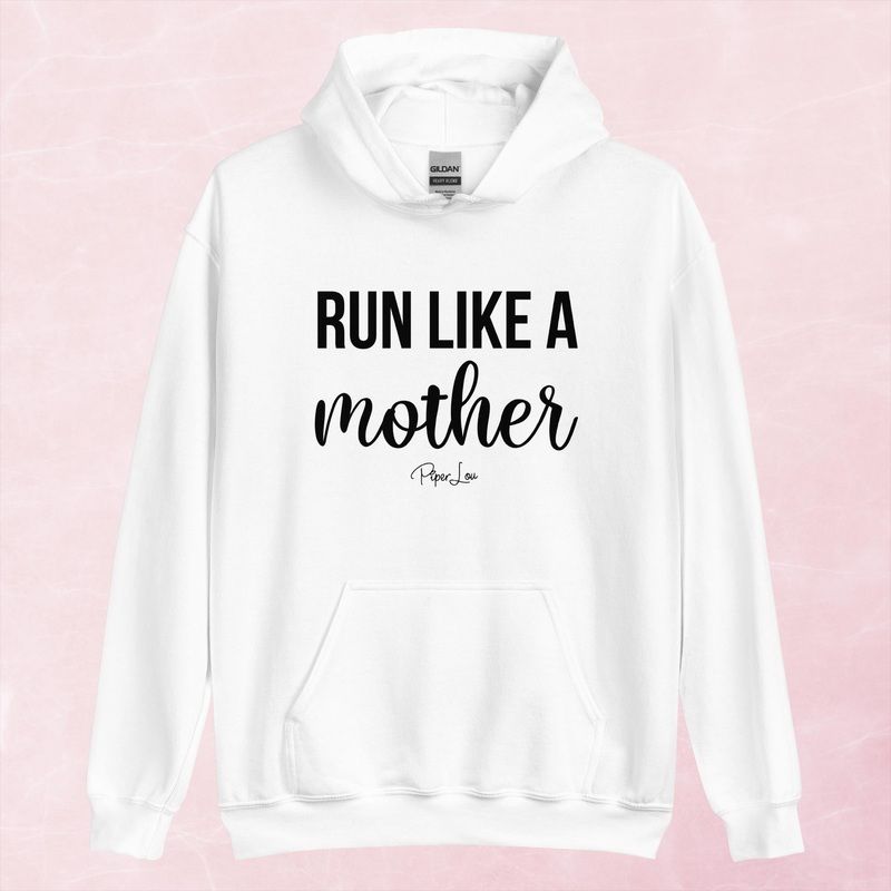Run Like A Mother Graphic Hoodie