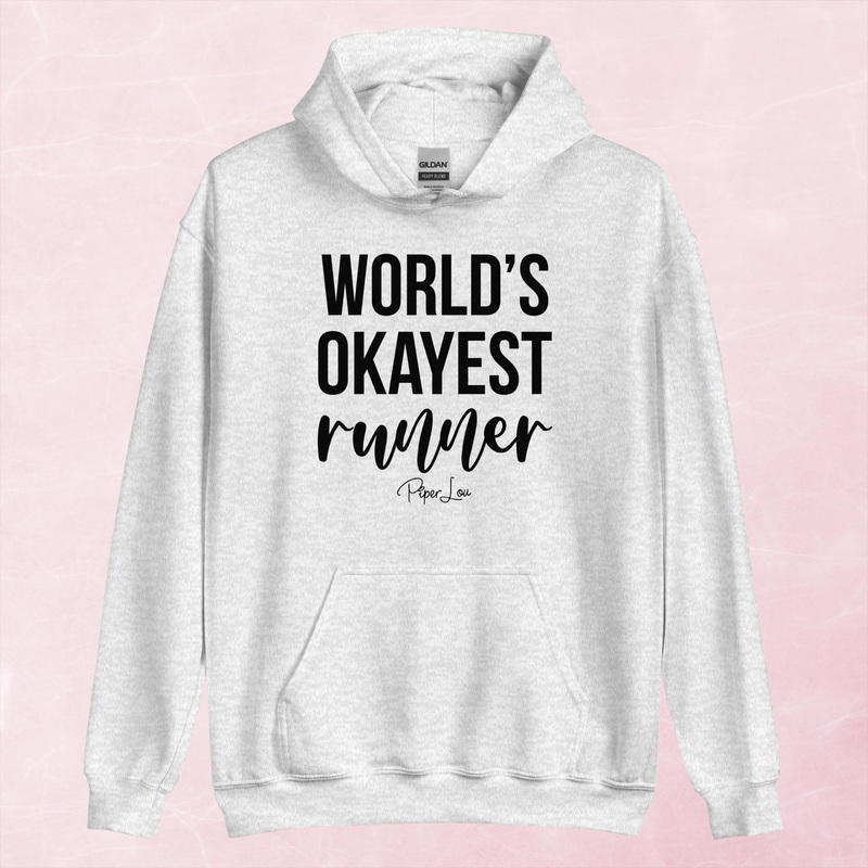 World’s Okayest Runner Graphic Hoodie