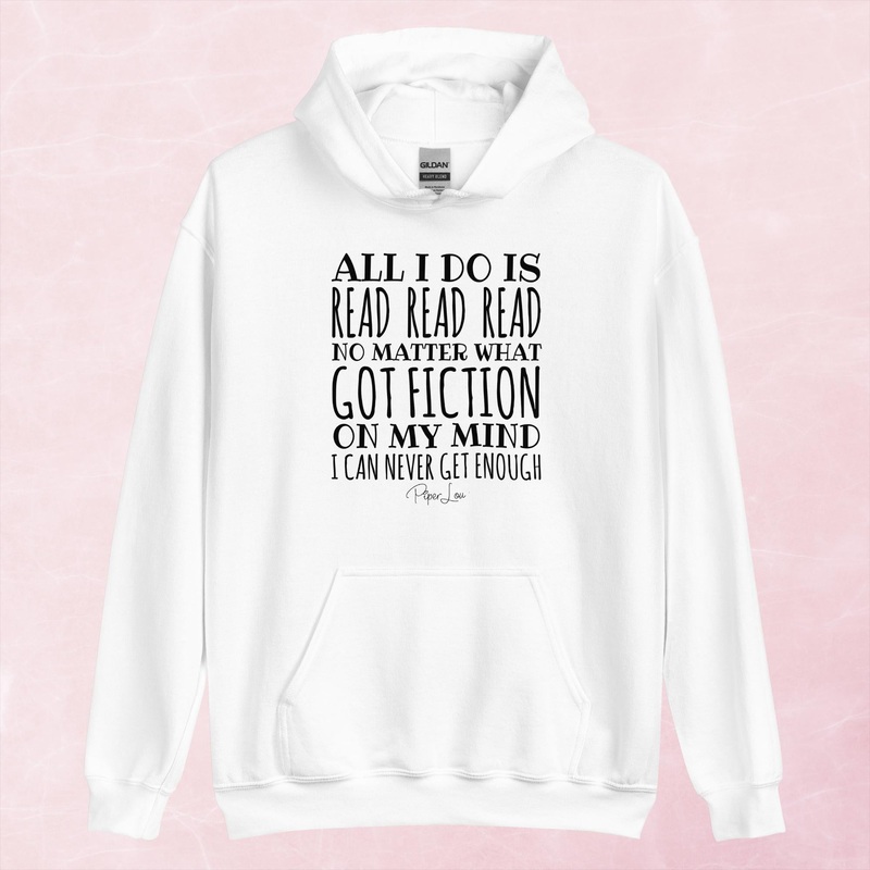 All I Do Is Read Graphic Hoodie