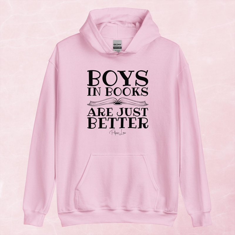 Boys In Books Are Just Better Graphic Hoodie