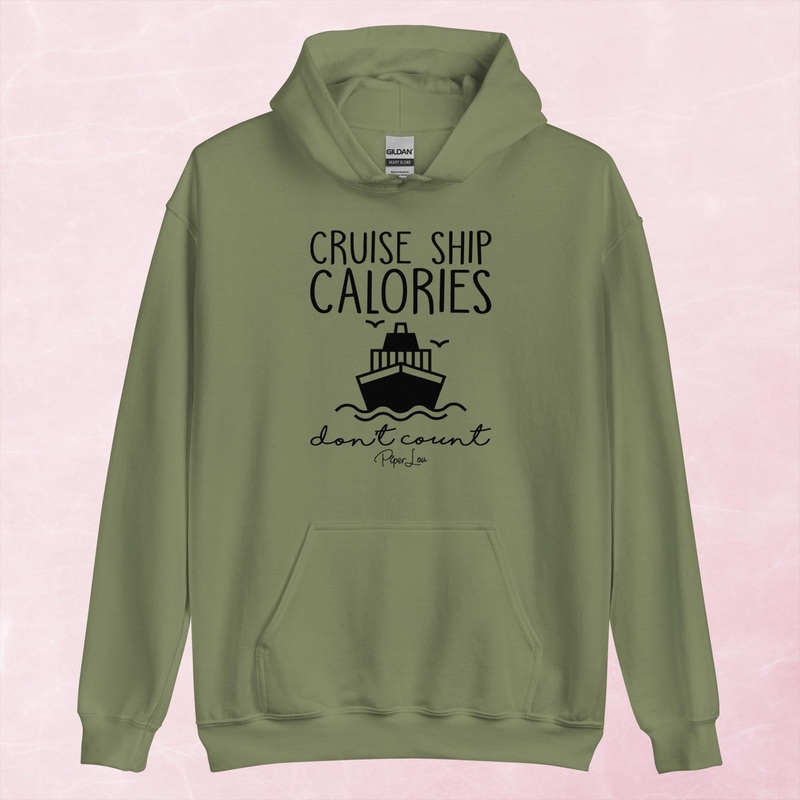 Cruise Ship Calories Dont Count Graphic Hoodie