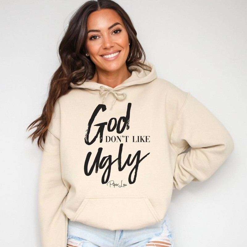 God Don’t Like Ugly Graphic Hoodie