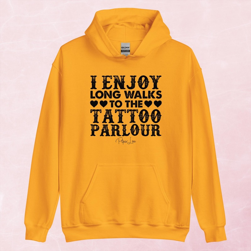 Long Walks To The Tattoo Parlour Graphic Hoodie