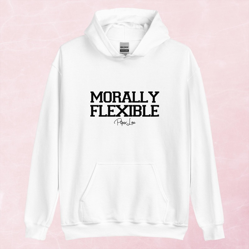 Morally Flexible Graphic Hoodie