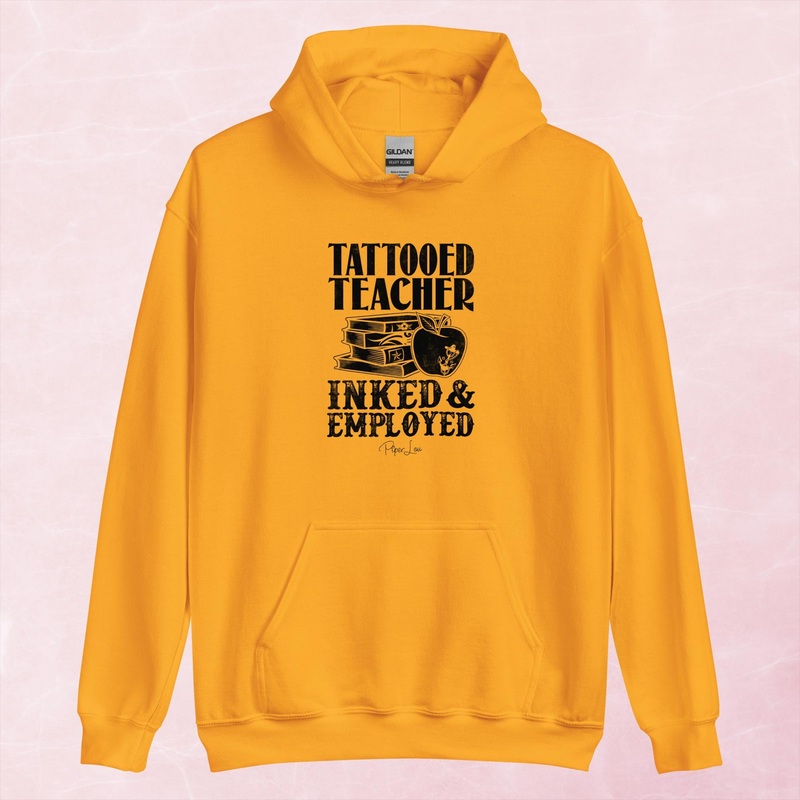 Tattooed Teacher Graphic Hoodie