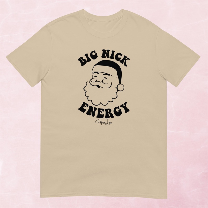 Big Nick Energy Graphic Tee|Heather Red|Tropical Blue|Sand|Light Blue|Sport Grey|Cornsilk|White|S|M|L|XL|2XL|3XL