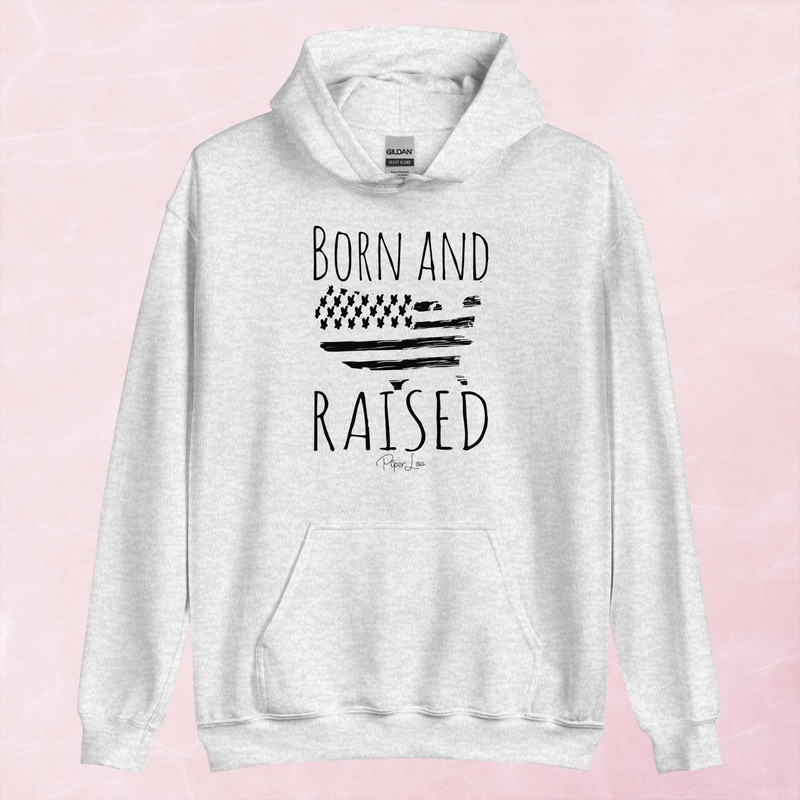 Born And Raised Graphic Hoodie
