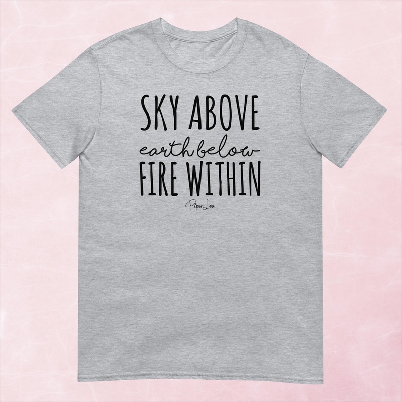 Sky Above Earth Below Graphic Tee