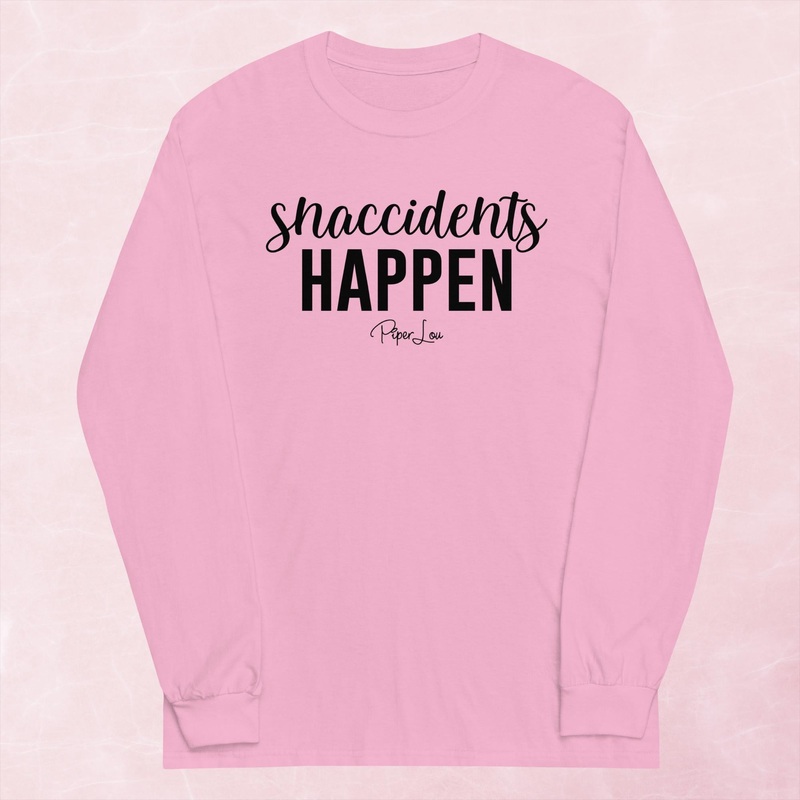 Snaccidents Happen Graphic Long Sleeve Tee
