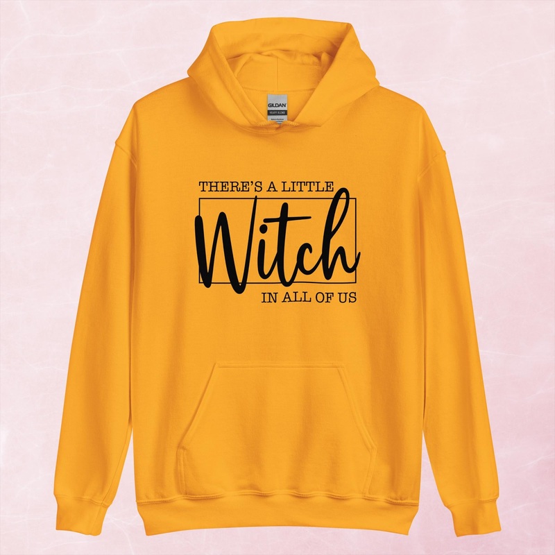 There’s A Little Witch Graphic Hoodie