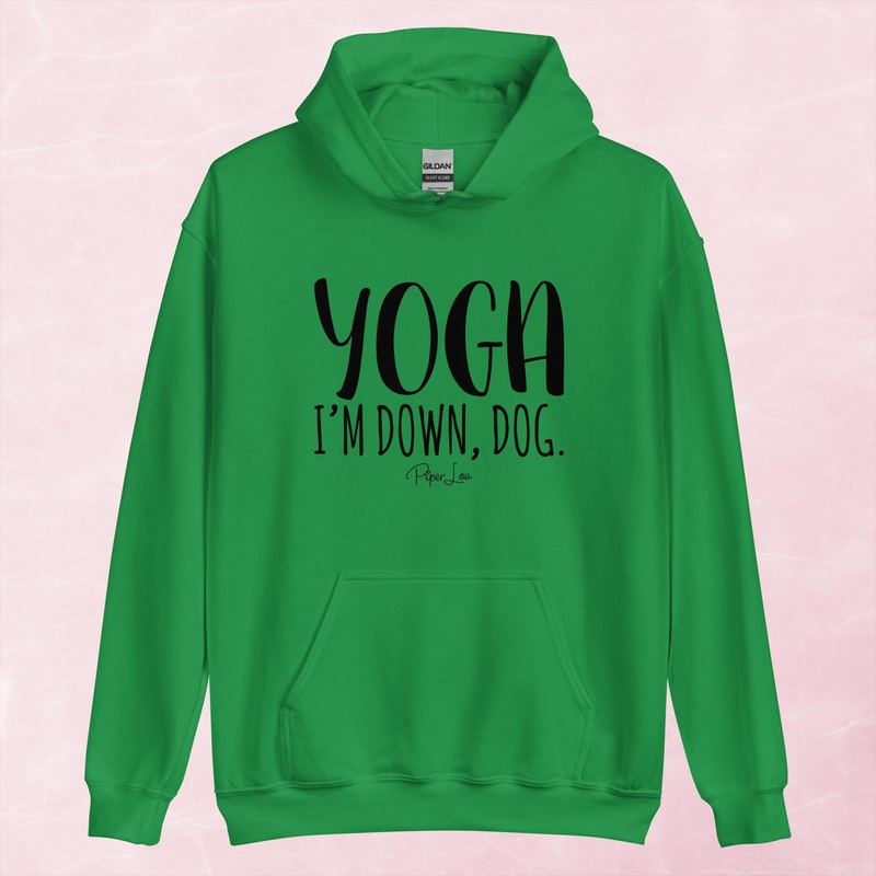 Yoga I’m Down Dog Graphic Hoodie