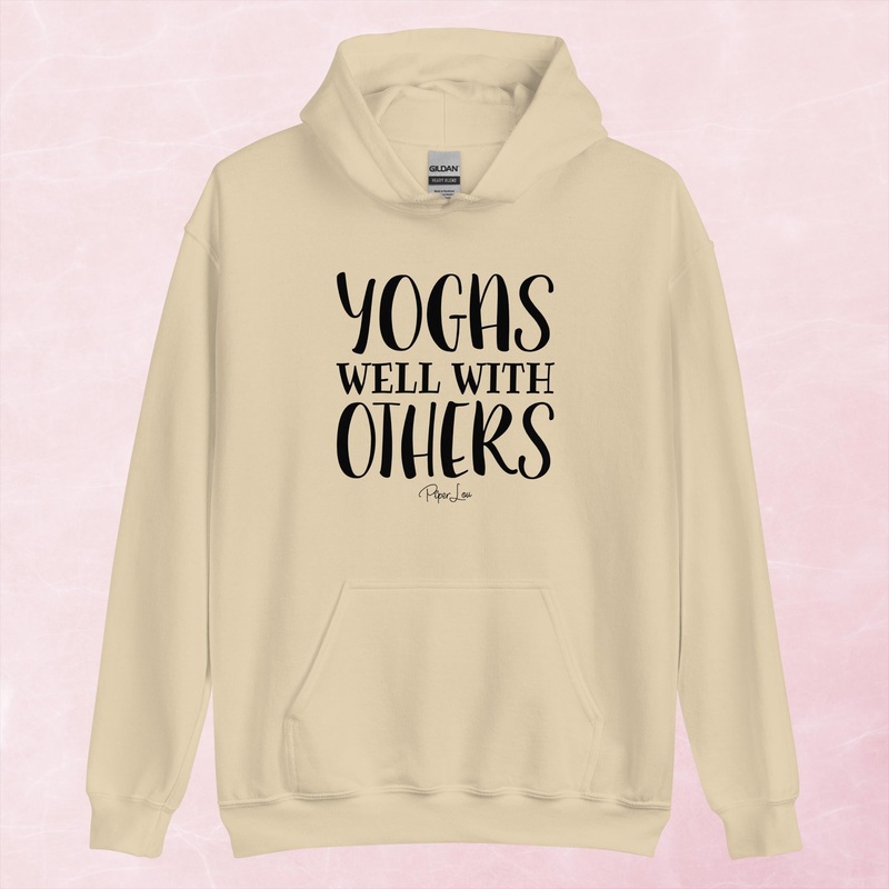 Yogas Well With Others Graphic Hoodie