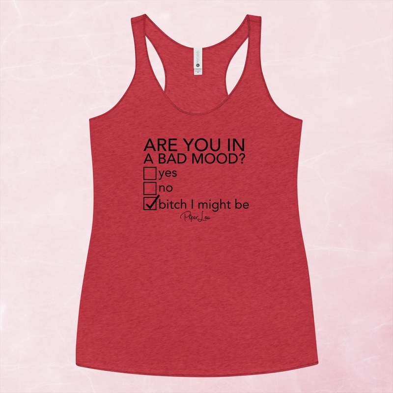 Are You In A Bad Mood Graphic Tank Top