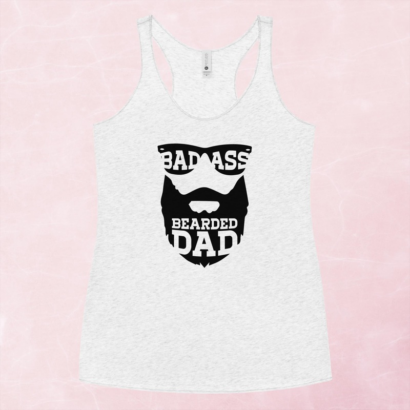 Badass Bearded Dads Graphic Tank Top