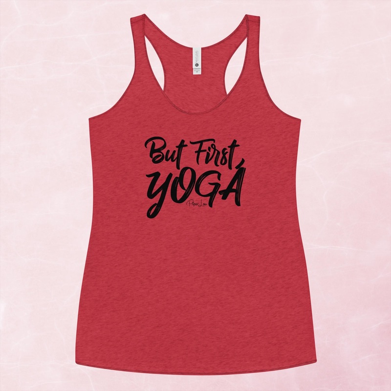 But First Yoga Graphic Tank Top