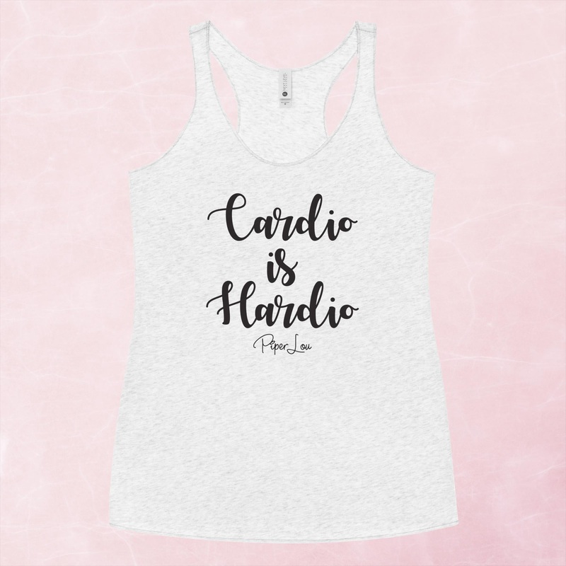 Cardio Is Hardio Graphic Tank Top