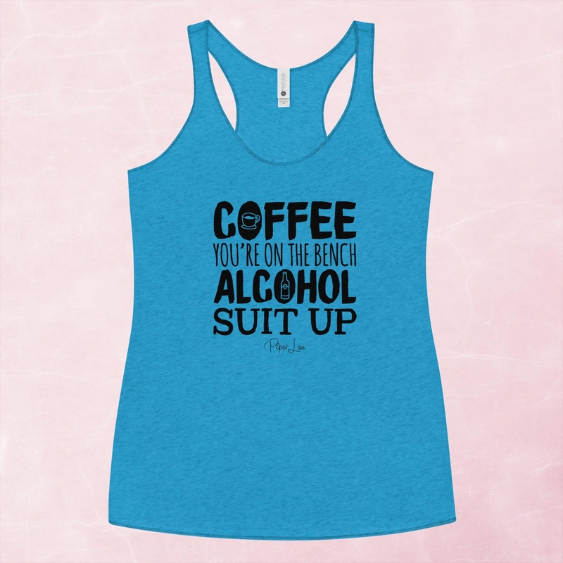 Coffee You’re On The Bench Graphic Tank Top