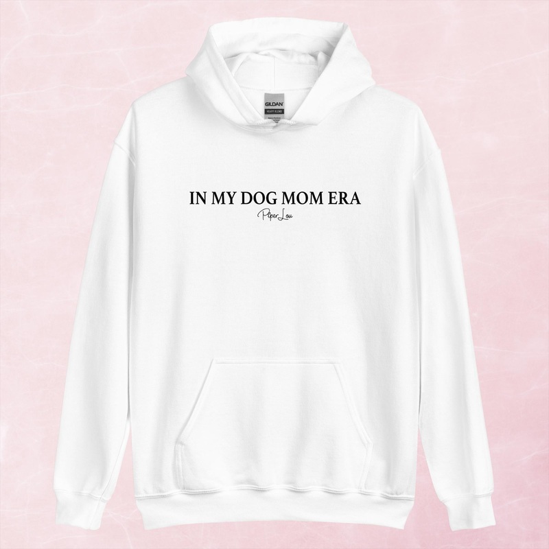 Dog Mom Era Graphic Hoodie|Red|Heliconia|Irish Green|Orange|Military Green|Carolina Blue|Gold|Sand|Light Pink|Ash|White|S|M|L|XL|2XL|3XL|4XL|5XL
