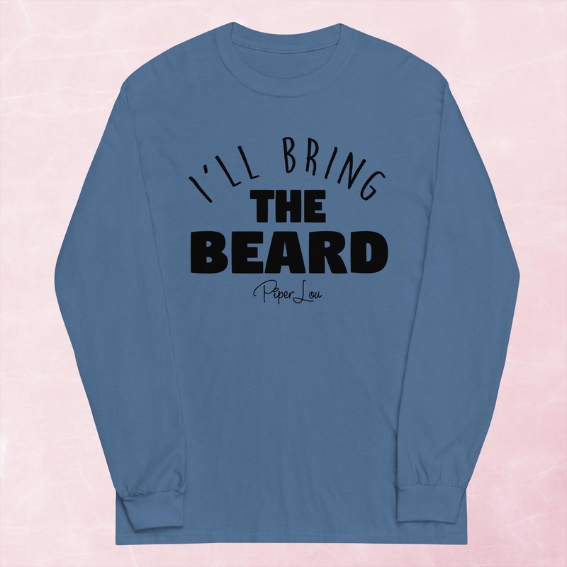 I’ll Bring The Beard Graphic Long Sleeve Tee