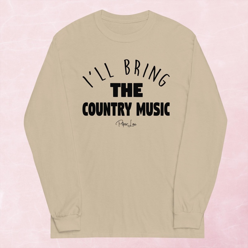 I’ll Bring The Country Music Graphic Long Sleeve Tee