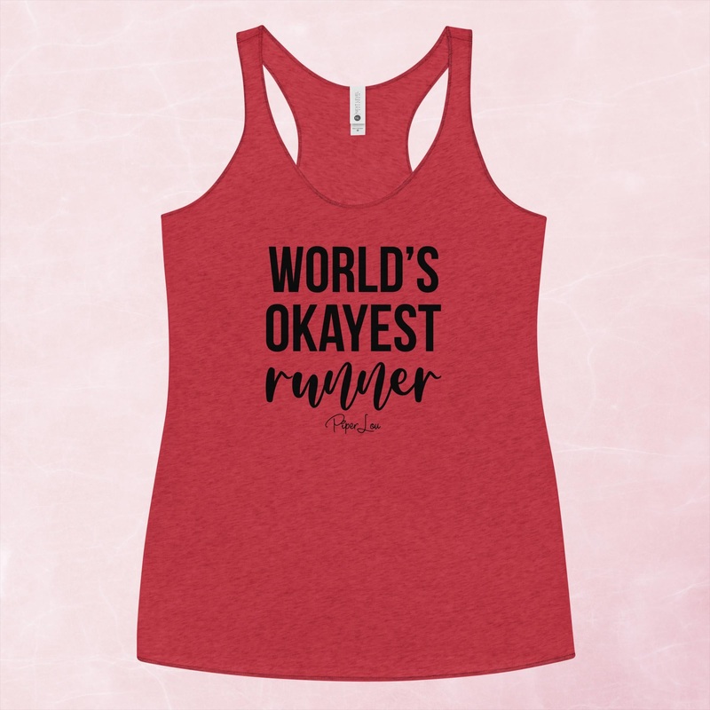 World’s Okayest Runner Graphic Tank Top