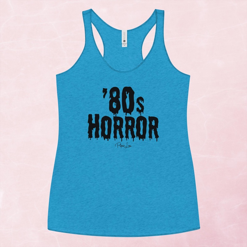 80’s Horror Graphic Tank Top|Purple Rush|Vintage Red|Vintage Turquoise|Heather White|XS|S|M|L|XL