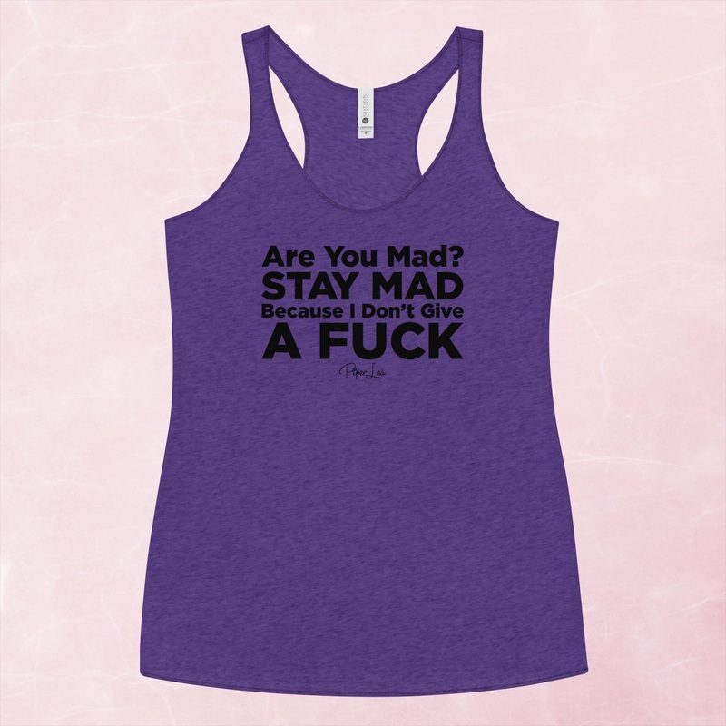 Are You Mad Stay Mad Graphic Tank Top