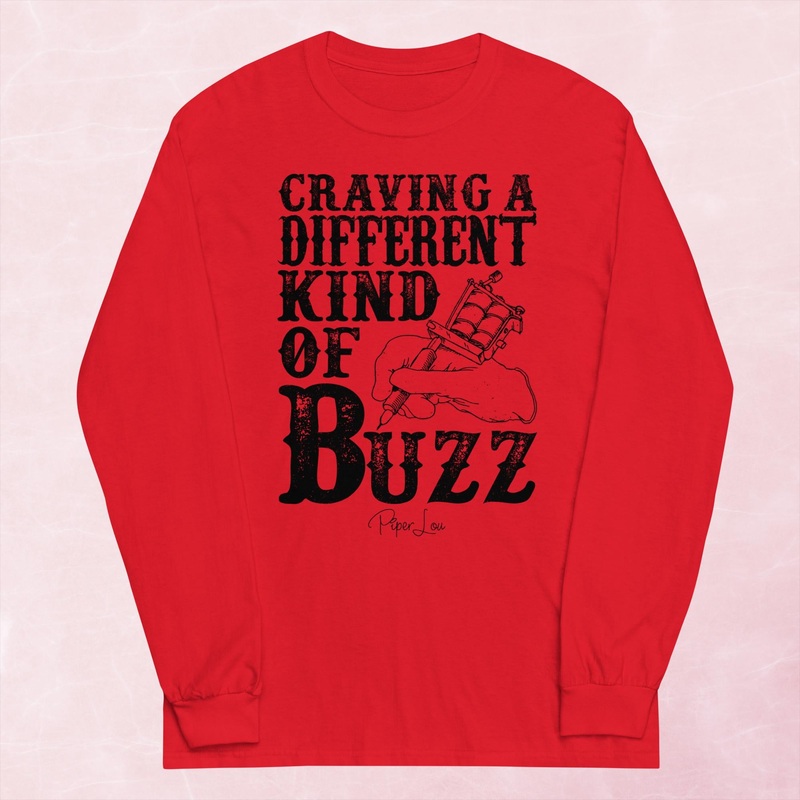 Different Kind Of Buzz Graphic Long Sleeve Tee