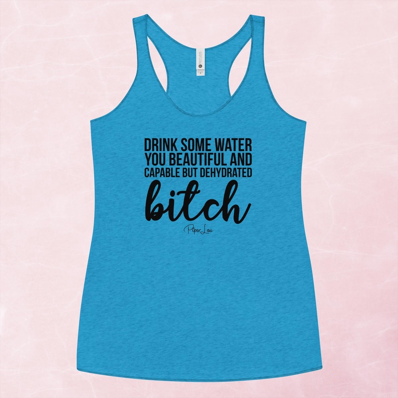 Drink Some Water Graphic Tank Top
