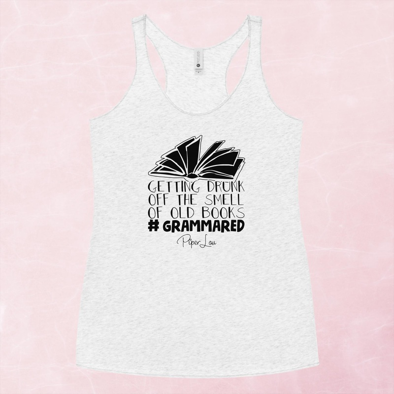 Getting Drunk Off The Smell Of Books Graphic Tank Top