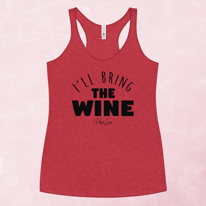 I’ll Bring The Wine Graphic Tank Top