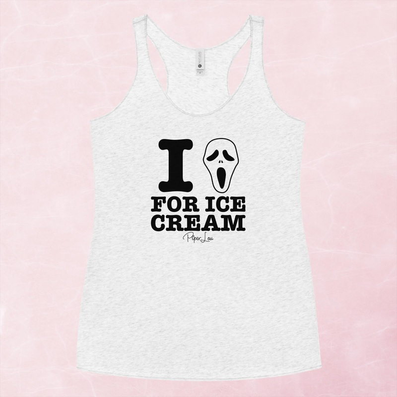 I Scream For Ice Cream Graphic Tank Top