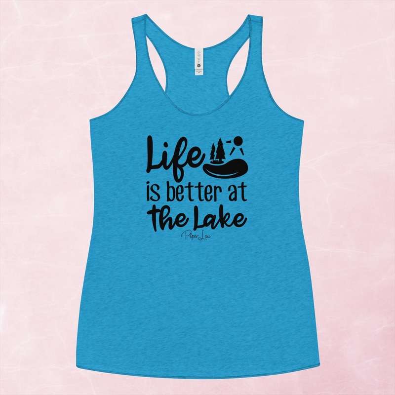 Life Is Better At The Lake Graphic Tank Top