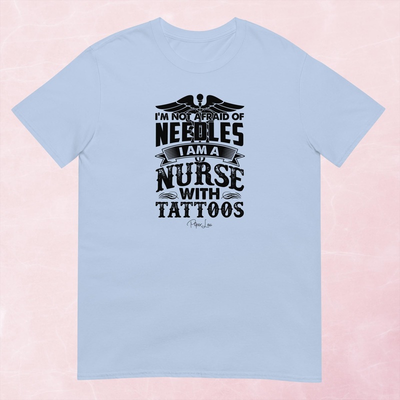Nurse With Tattoos Graphic Tee