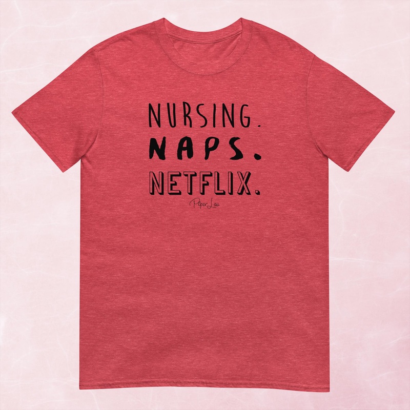 Nursing Naps Netflix Graphic Tee