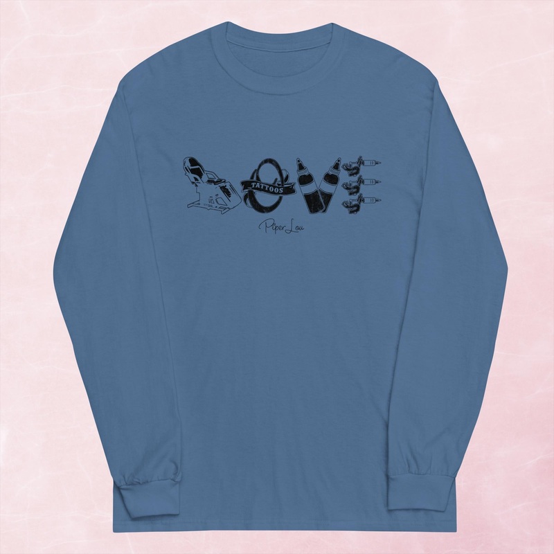 Tattoo Love Graphic Long Sleeve Tee
