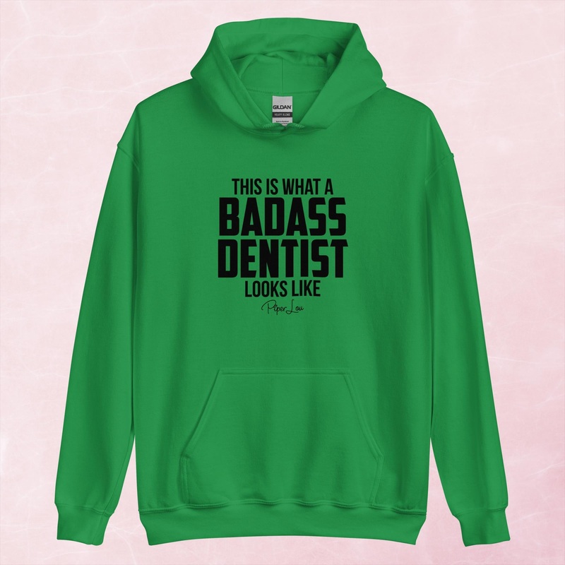 This Is What A Badass Dentist Looks Like Graphic Hoodie