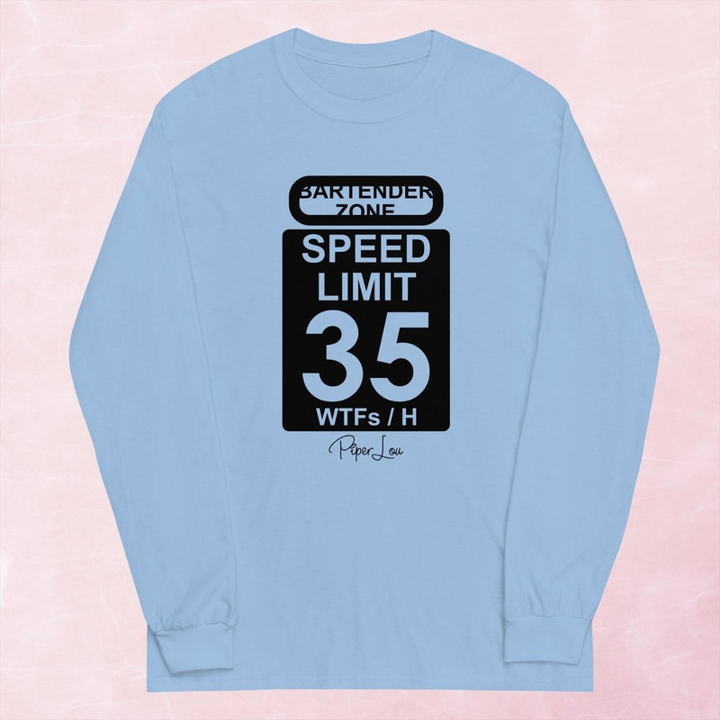Bartender Zone Graphic Long Sleeve Tee