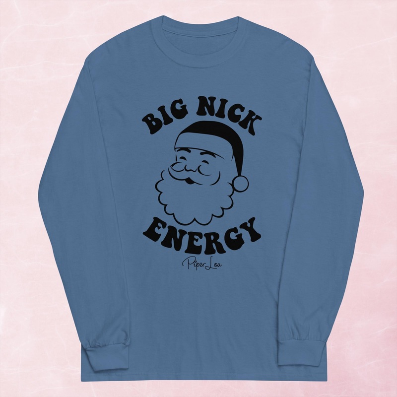 Big Nick Energy Graphic Long Sleeve Tee