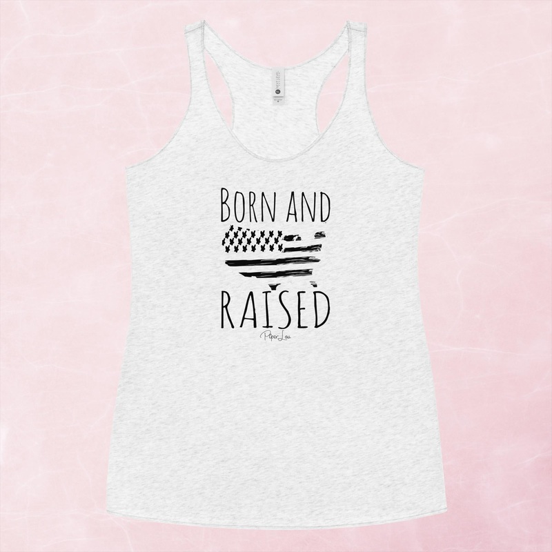 Born And Raised Graphic Tank Top