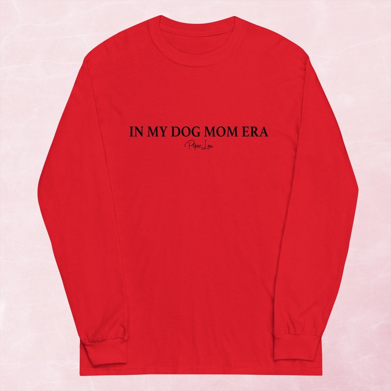 Dog Mom Era Graphic Long Sleeve Tee