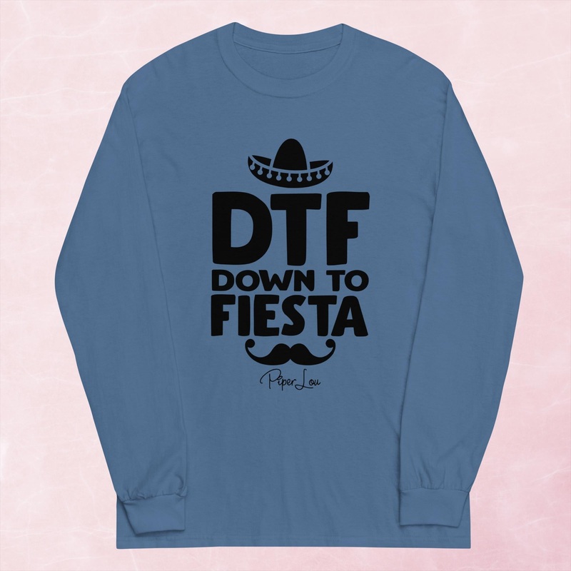 Down To Fiesta Graphic Long Sleeve Tee