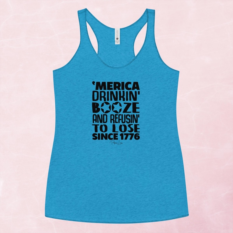 Drinkin Booze And Refusin To Lose Graphic Tank Top