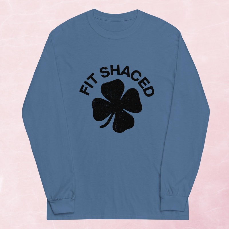 Fit Shaced Graphic Long Sleeve Tee