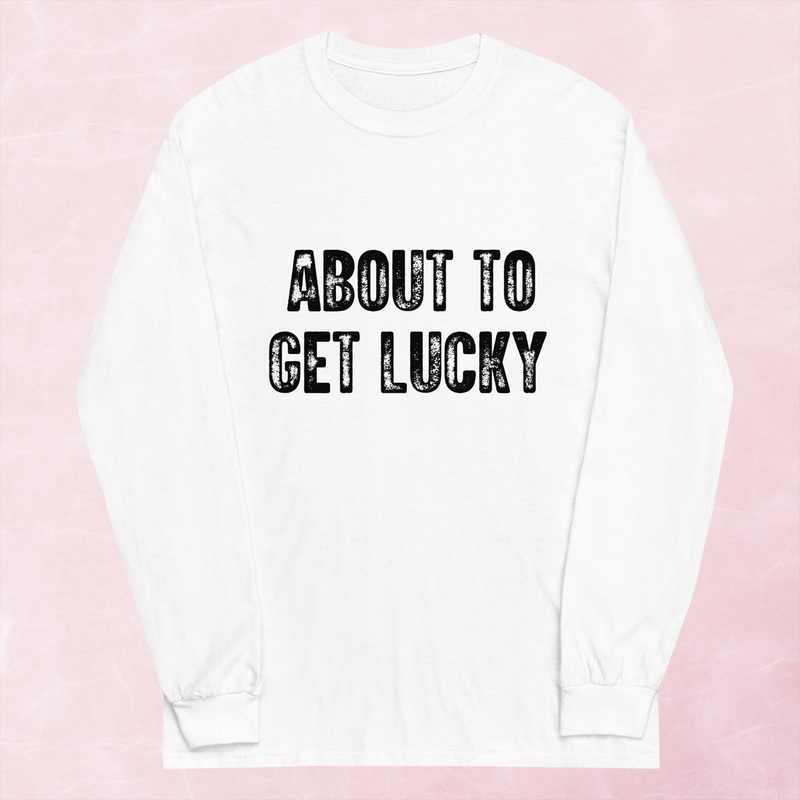 Get Lucky Graphic Long Sleeve Tee
