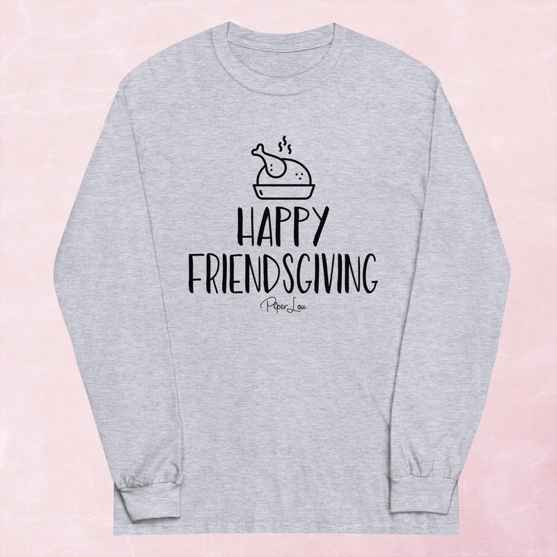 Happy Friendsgiving Graphic Long Sleeve Tee