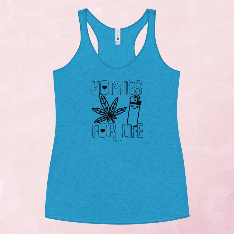 Homies For Life Graphic Tank Top