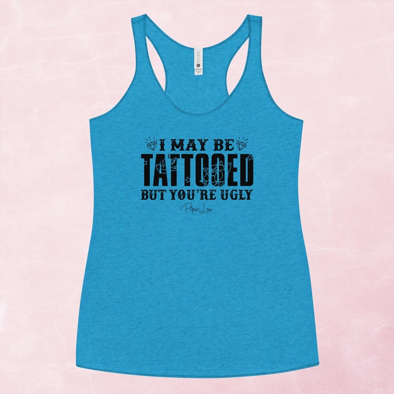 I May Be Tattooed Graphic Tank Top