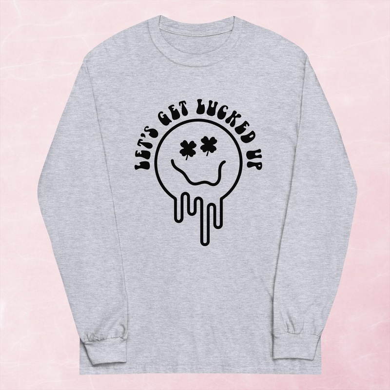 Let’s Get Lucked Graphic Long Sleeve Tee